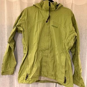 Marmot Women's Light Green Rain Jacket